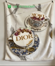 Dior Throw Blankets